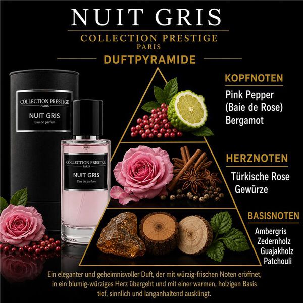 COLLECTION PRESTIGE NUIT GRIS Eau de Parfum, 50ml image number 2